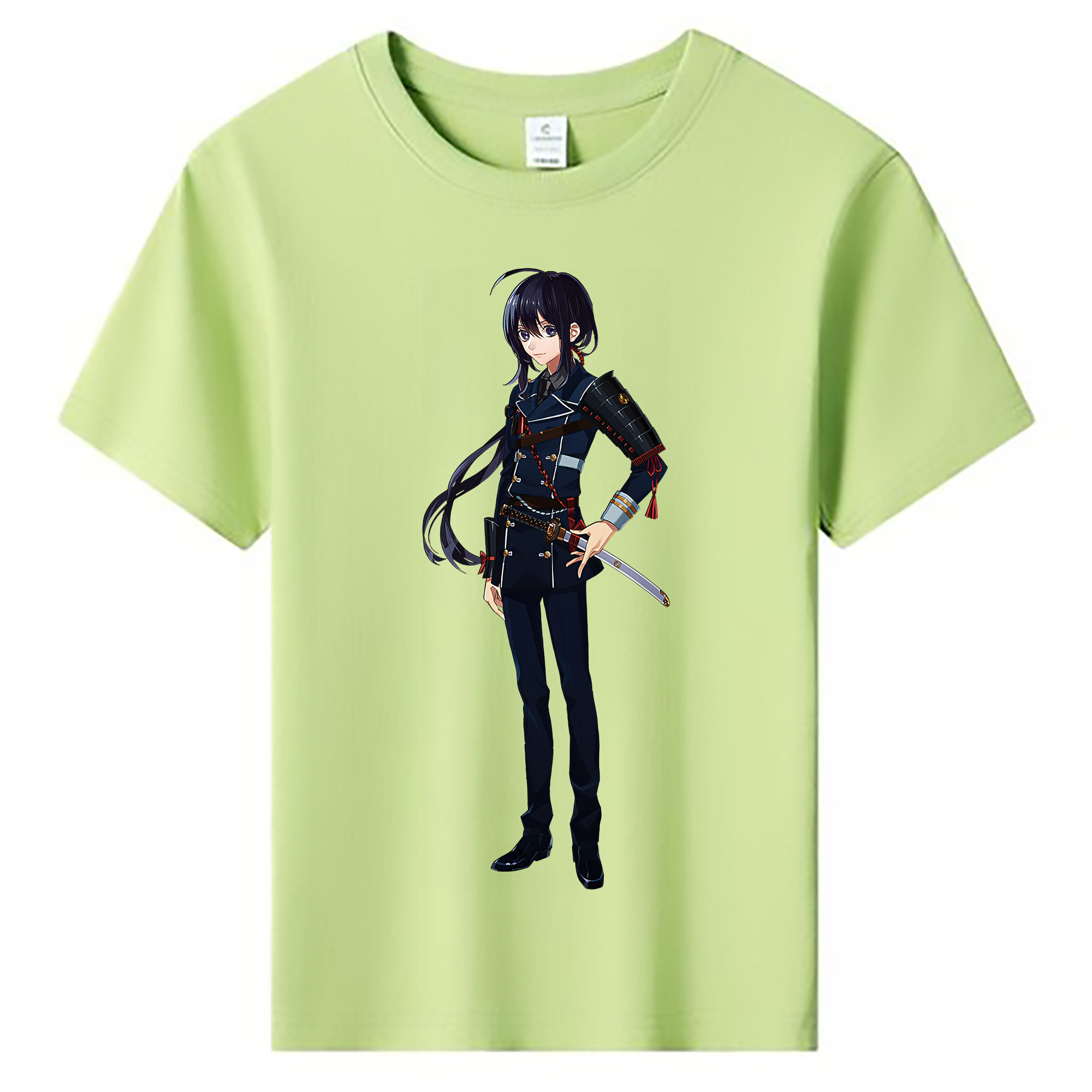 （画像用） 刀剣乱舞 Touken Ranbu 綿100％キッズTシャツ（フロントプリント）
